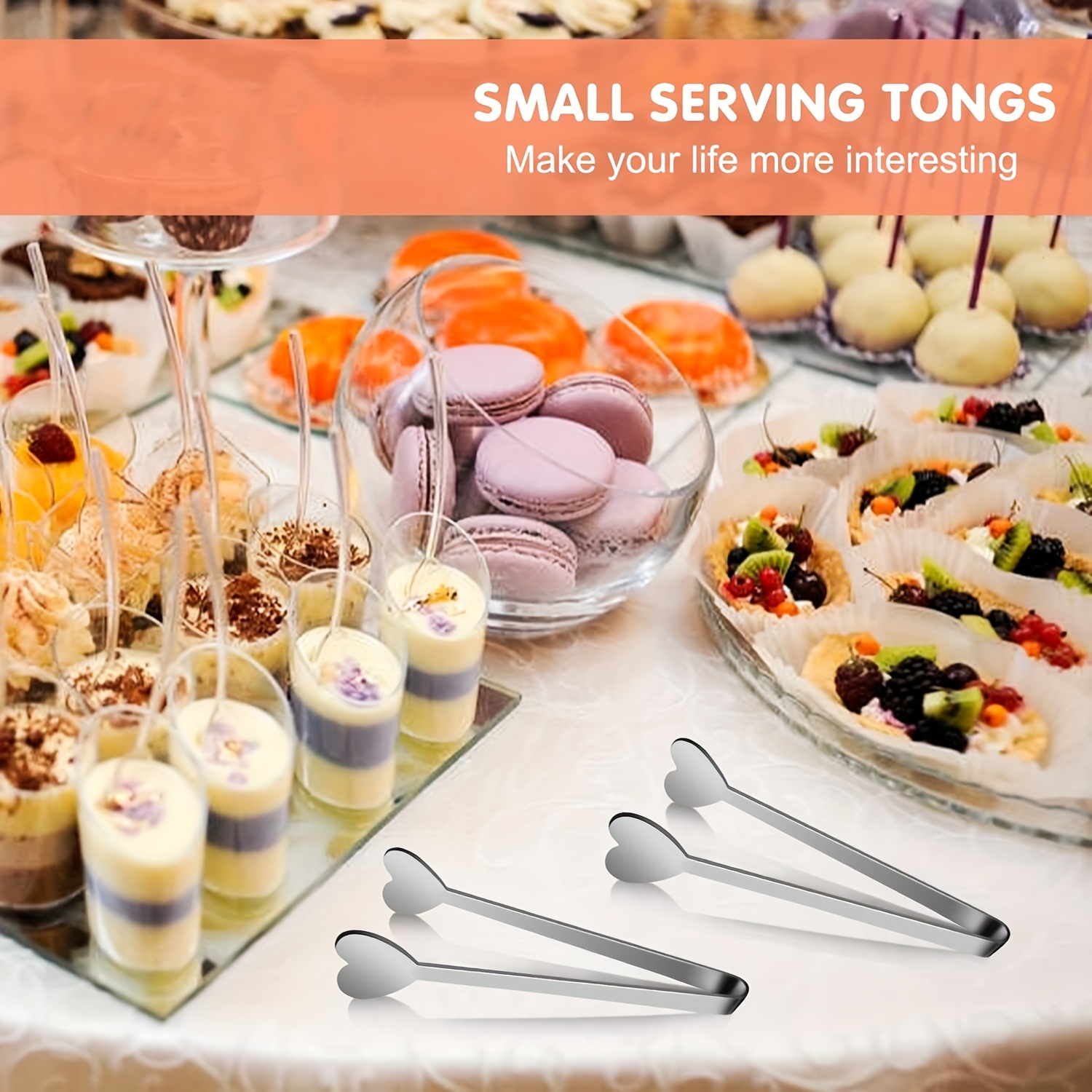 Small Serving Tongs Stainless Steel Sugar Tongs Mini - Temu