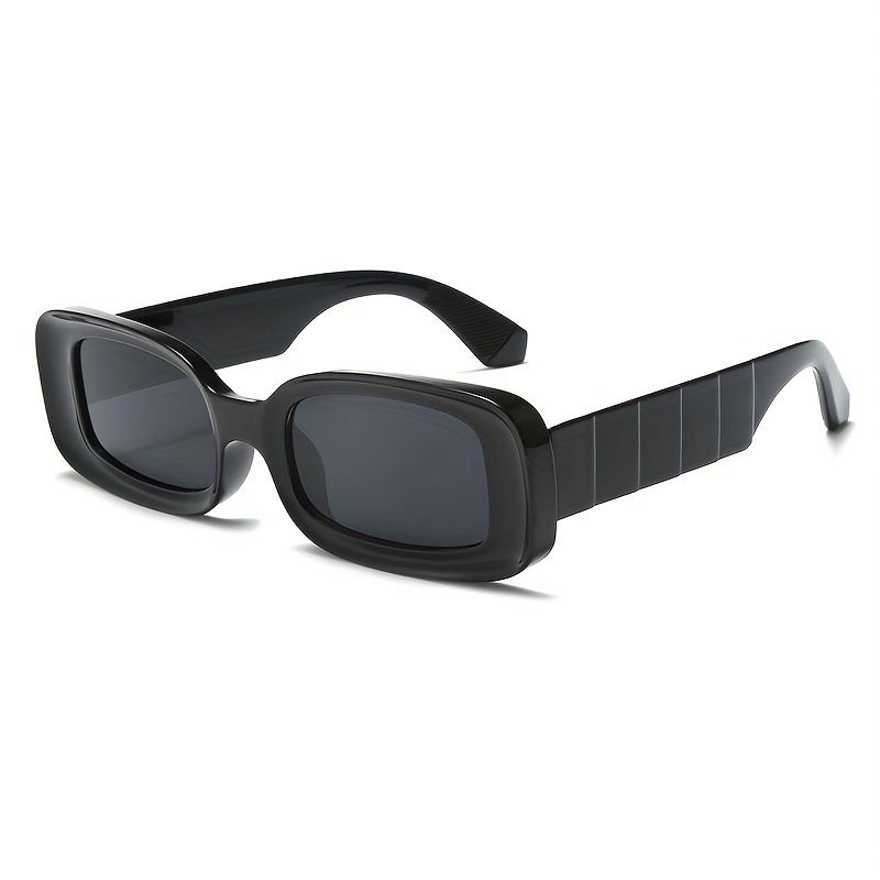 Fashion Square Frame Black Sunglasses Y2K Trendy Rectangle Sunglasses for Men,Sun Glasses,Goggles Sunglasses,Eye Glasses,Eyeglasses Sunglasses