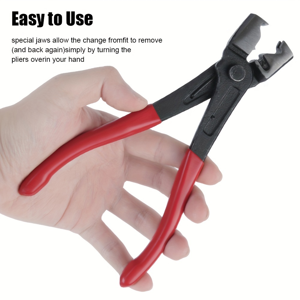 Car Hose Crimping Pliers Vise Collar Clamp Hand Tool
