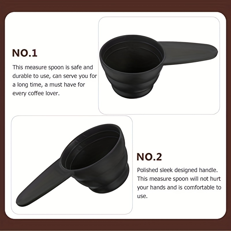 2 Perfect Coffee Measuring Spoon Scoop 1/8 Cup Handled Protein Grains  Tablespoon