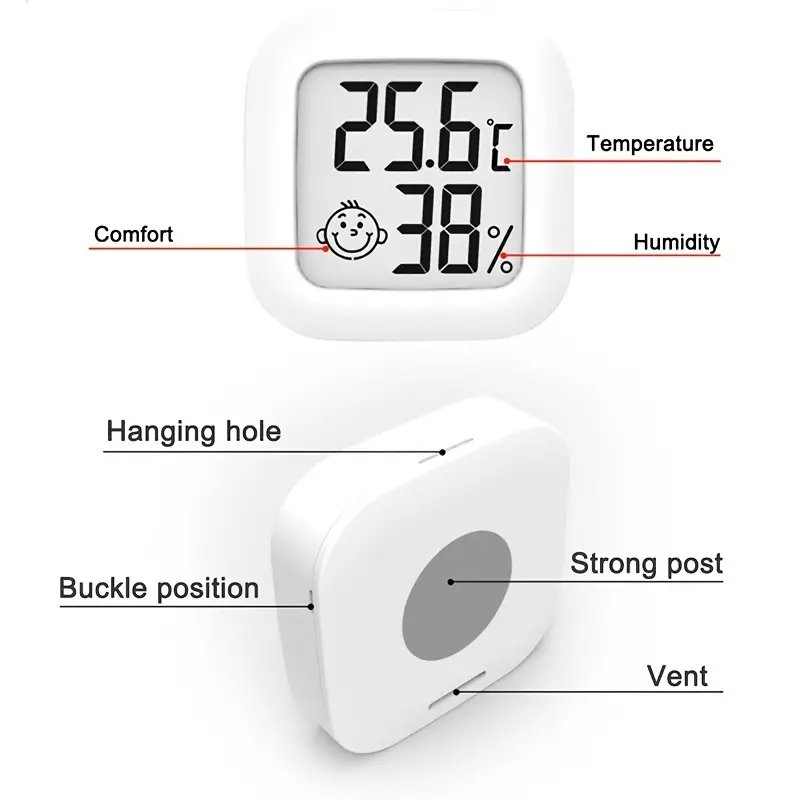 1 Stück Elektrische Smart Smile Mini Lcd Digital Thermometer - Temu Austria