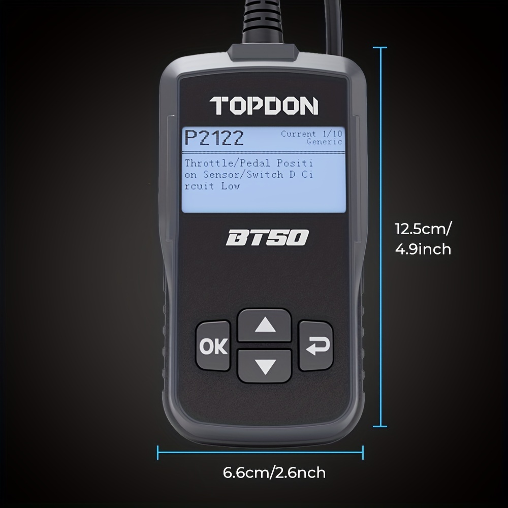 TT TOPDONAB101 Autobatterie-Tester Autobatterieanalysator für