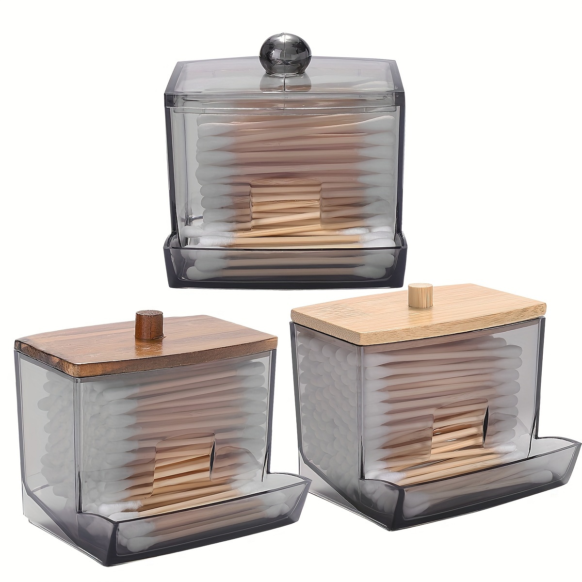 Portable Travel Transparent Storage Box Toothpick Cotton Swab Band-aid Mini  Organizer Classification Finishing Box Container - AliExpress