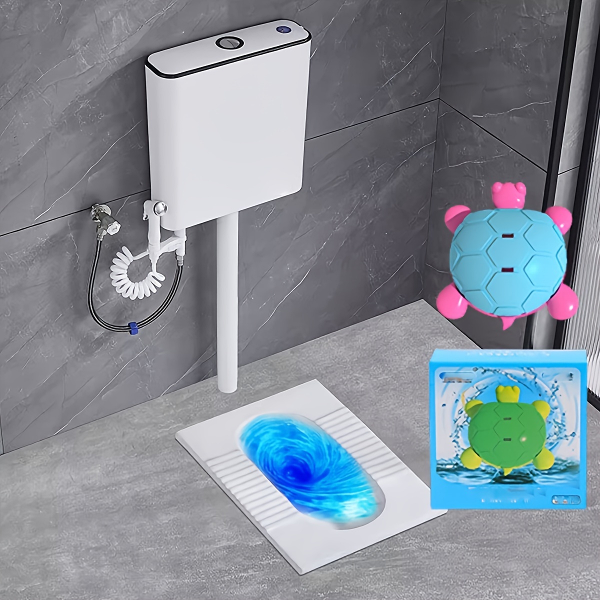 turtle shaped toilet cleaner fragrant residue free gel for powerful stain odor removal in bathrooms details 0
