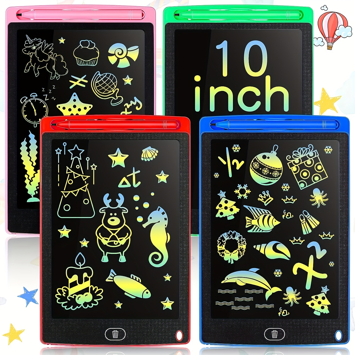 Lcd Color Writing Tablet Colorful Writing Marks Children's - Temu United  Arab Emirates