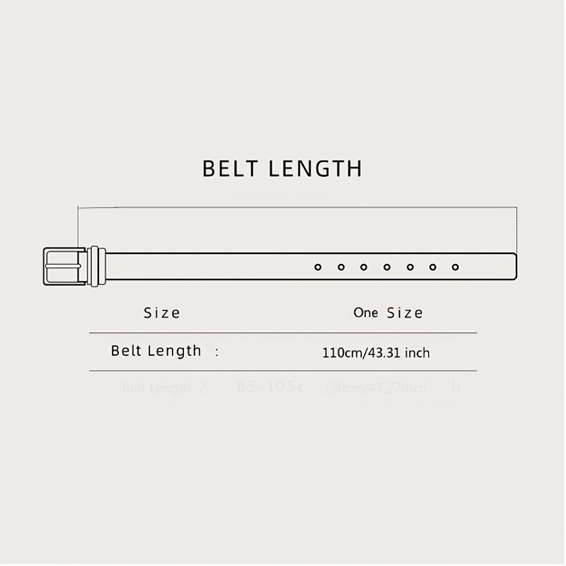 Men's Automatic Buckle Belt