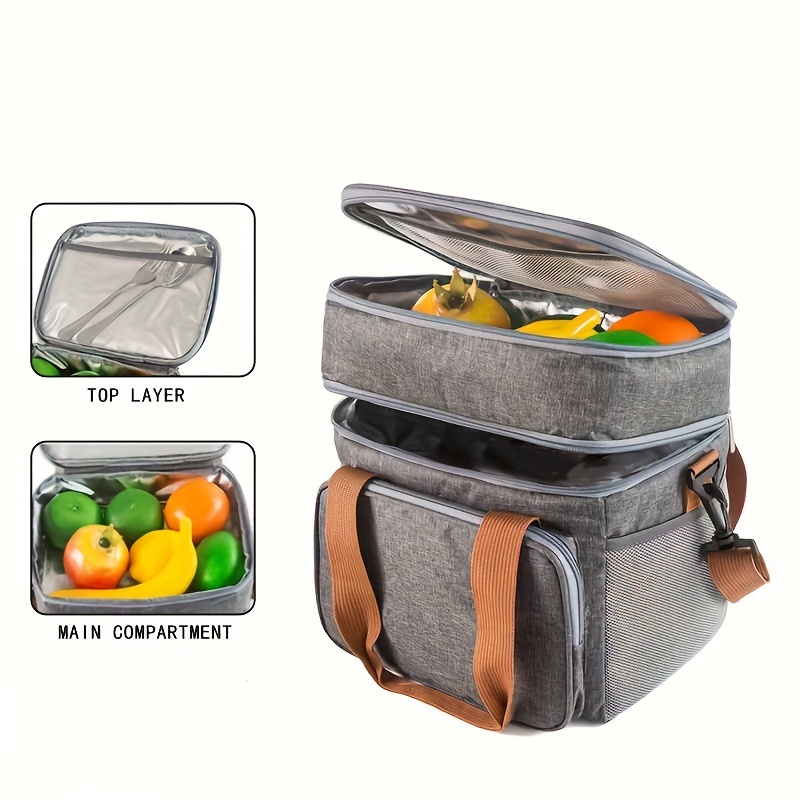 Express lunch expandable cooler bag