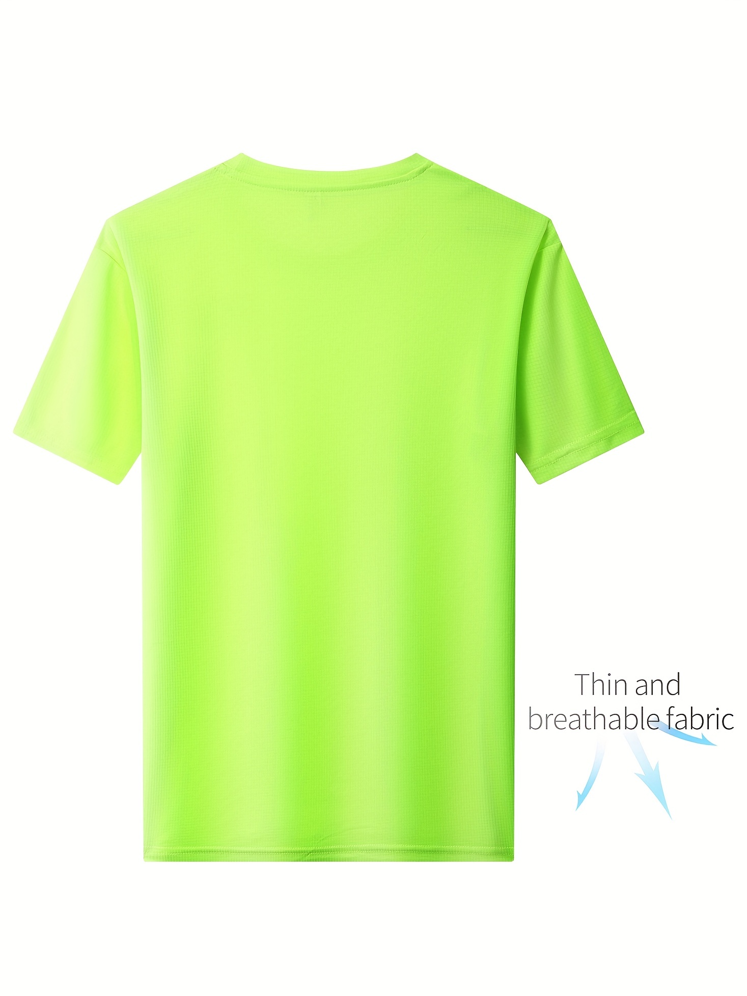 Men's Ultra-Light Quick Drying T-Shirt For Sports Fitness Training Running  Jogging