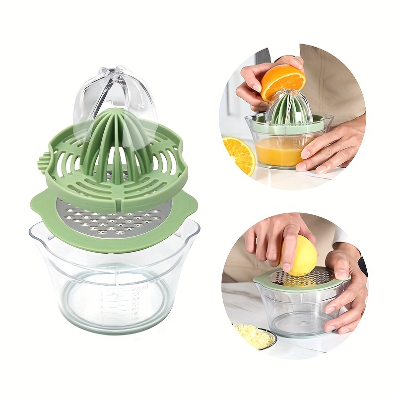 Exprimidor Manual de limón, Mini exprimidor de frutas con forma de pájaro,  transparente y portátil, herramienta antideslizante para el hogar y la  cocina, naranja