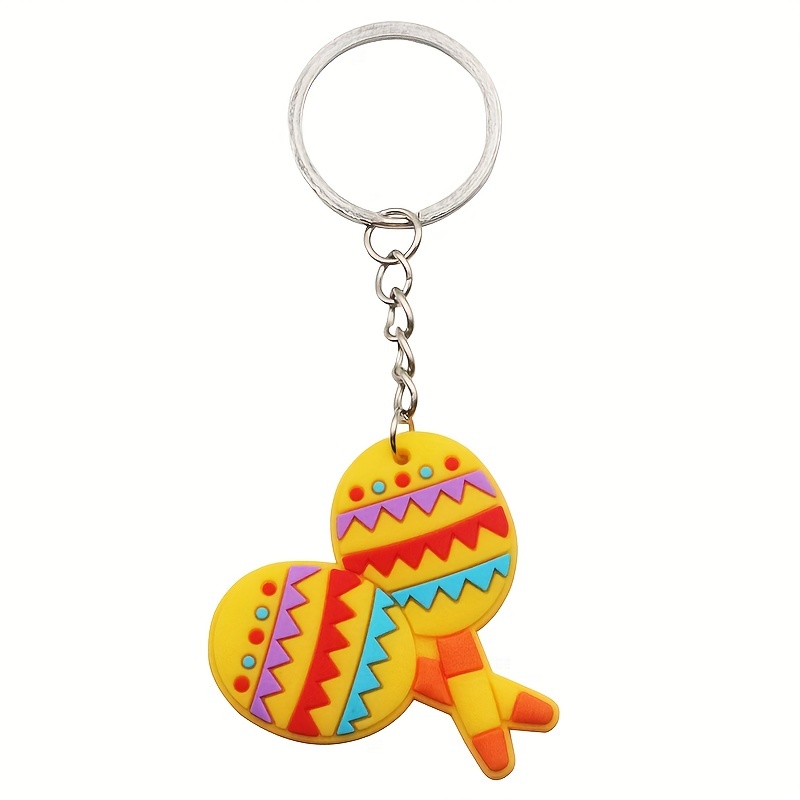 Bohemian Western Style Cow Head/cactus Pendant Wood Keyring Keychain, Car  Key Ring Bag Pendant, Party Jewelry Gift For Men And Women - Temu