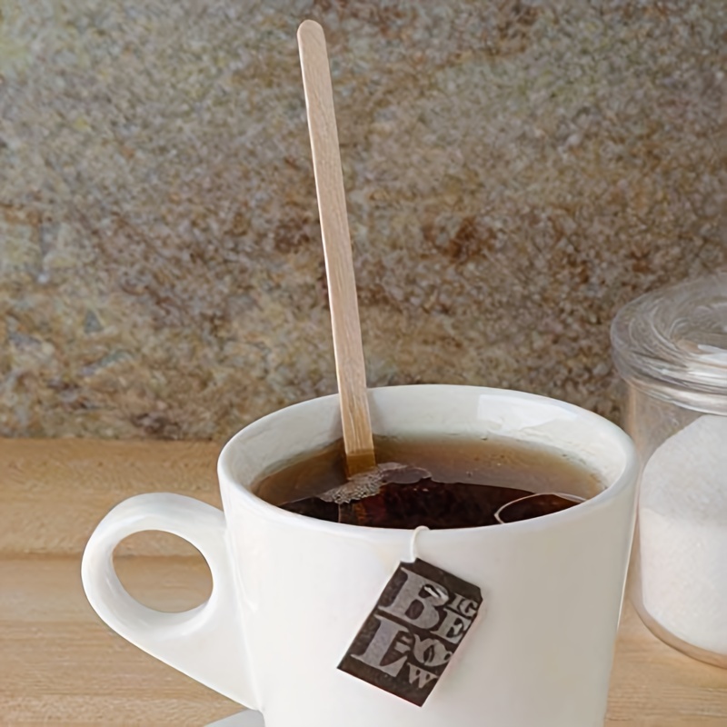Premium Wooden Coffee Stirring Sticks Wood Stir Sticks For - Temu