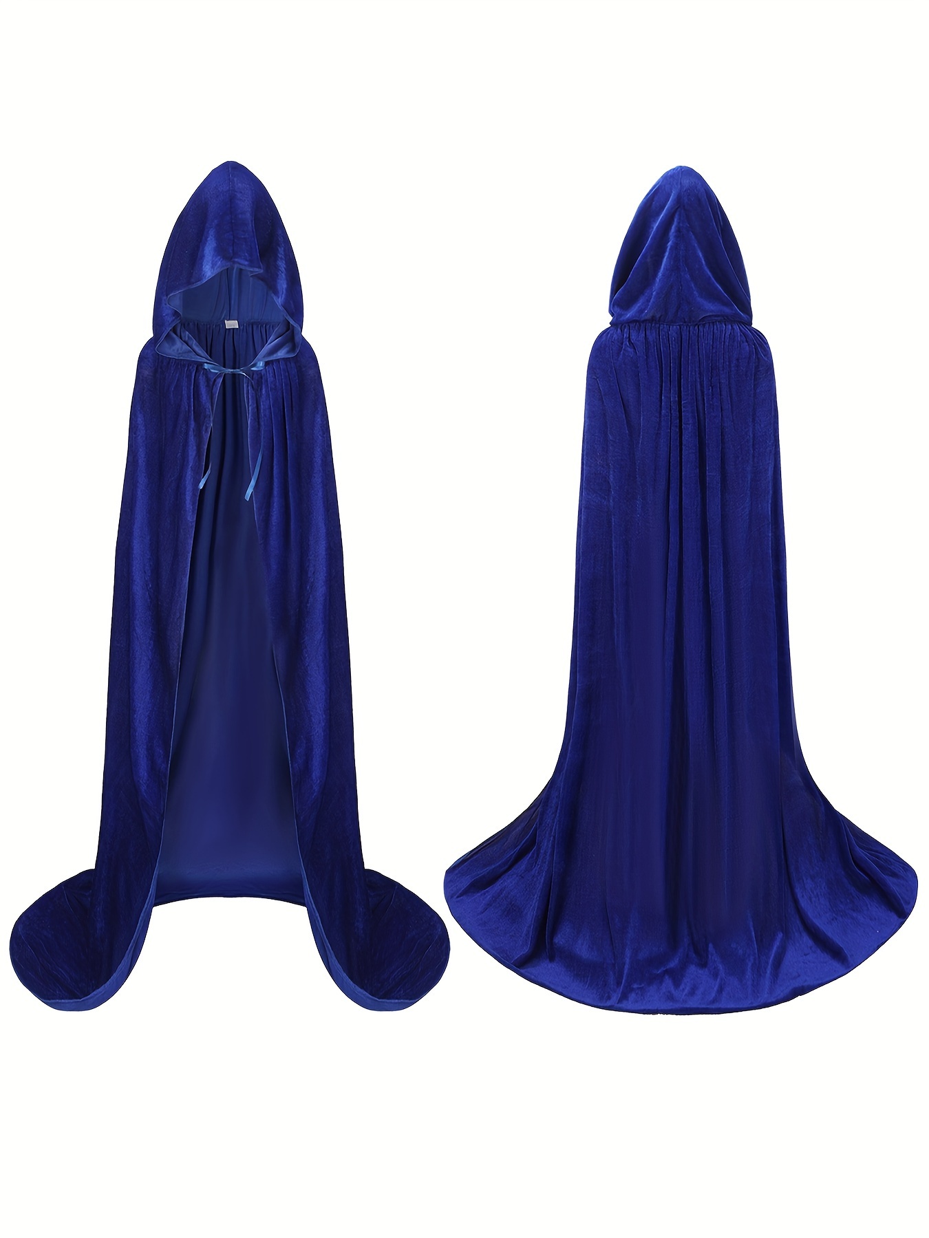 Blue Velvet Wizard Costume