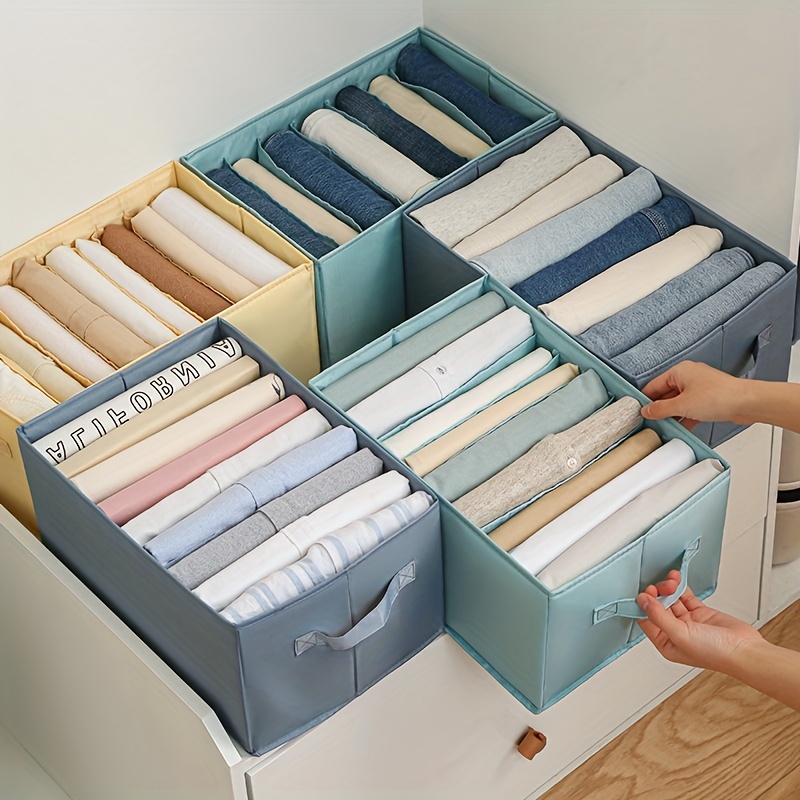 Clothes Storage Box Foldable Underwear Storage Organizers - Temu