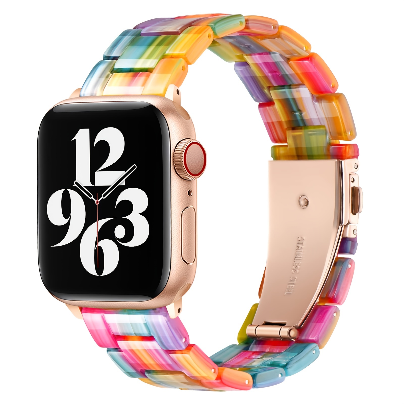 Banda De Relógio Compatível Com Apple Watch Series Ultra 9 8 7 6 5 4 3 2 1  Se, 49mm 45mm 44mm 42mm 38mm 40mm Masculino E Feminino