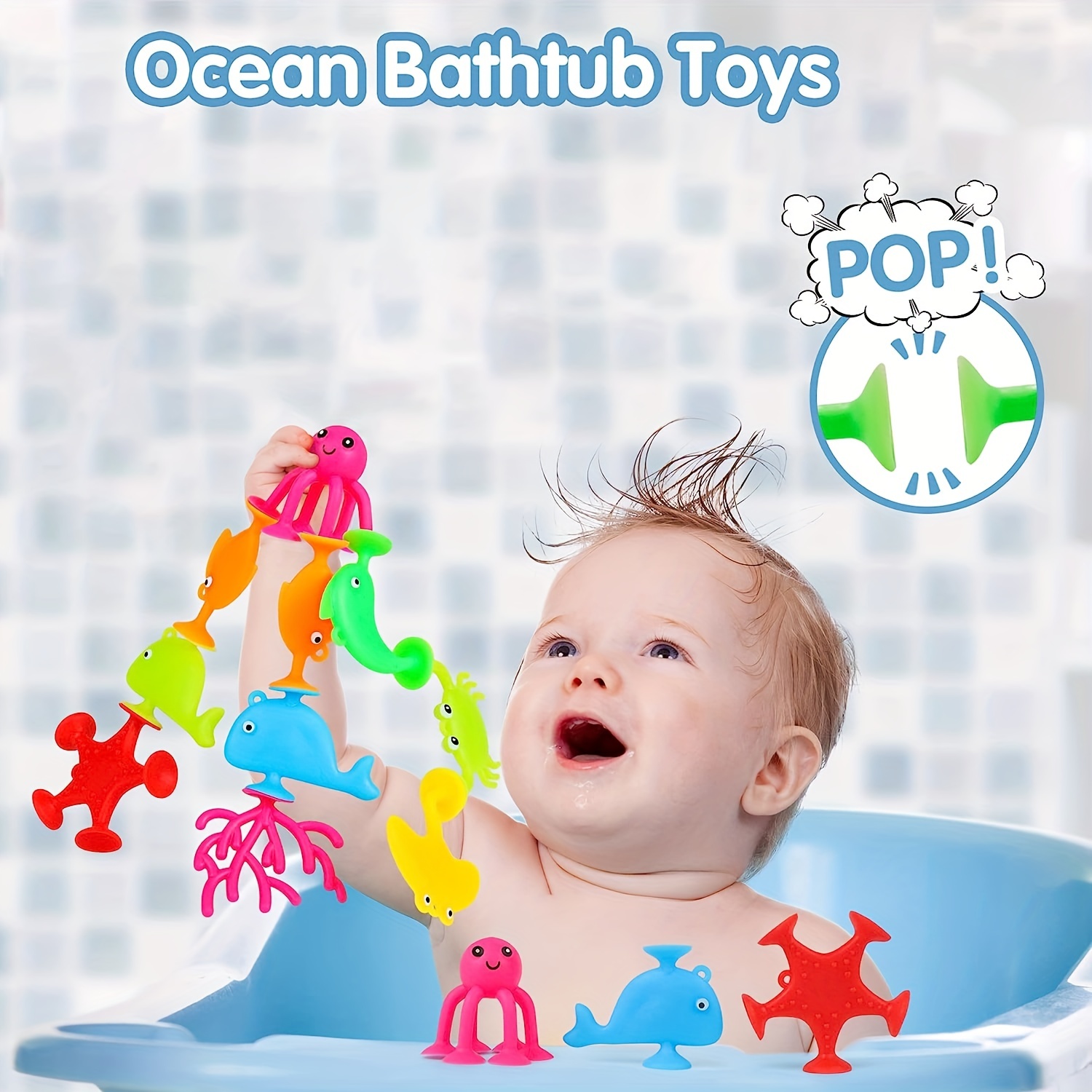 Bath Toys For Toddlers 1-3 Age 1 2 3 4 Year Old Boys Girls Toddler Bath Tub  Toys For Kids Baby Infant Water Bath Tub Toys (Random Style)(Random  Color)(Random Accessories)