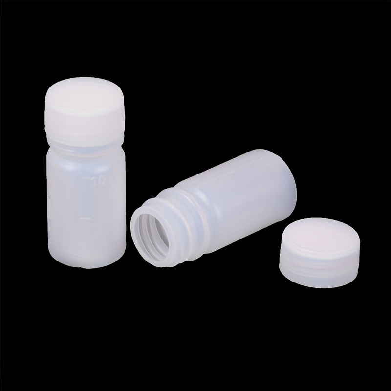 Plastic Bottle Vials Medicine Pill Liquid Powder Storage - Temu