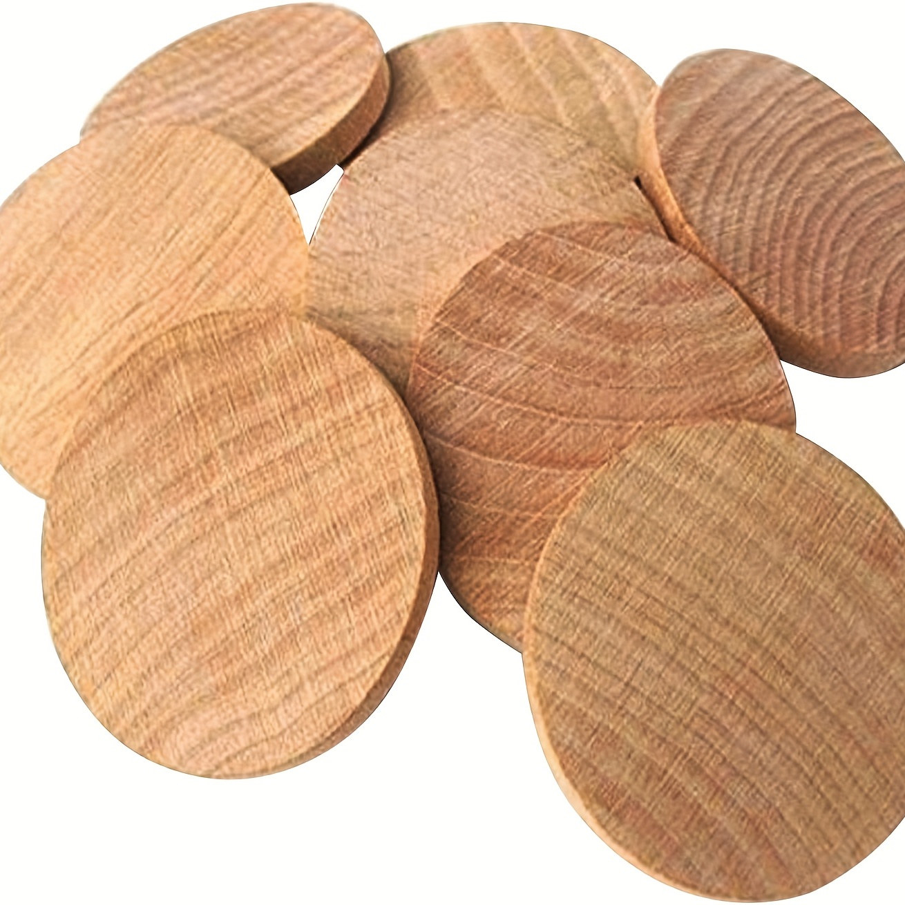 5pcs Wood Rounds For Crafts 10 Inches/25cm, Wood Circles For Crafts, Round  Wooden Discs, Circle Wood Sign Blank