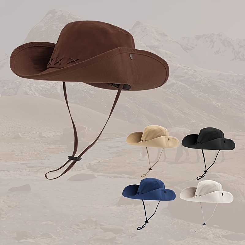 Elegante Sombrero/gorro Vaquero Occidental Sol ¡regalo - Temu