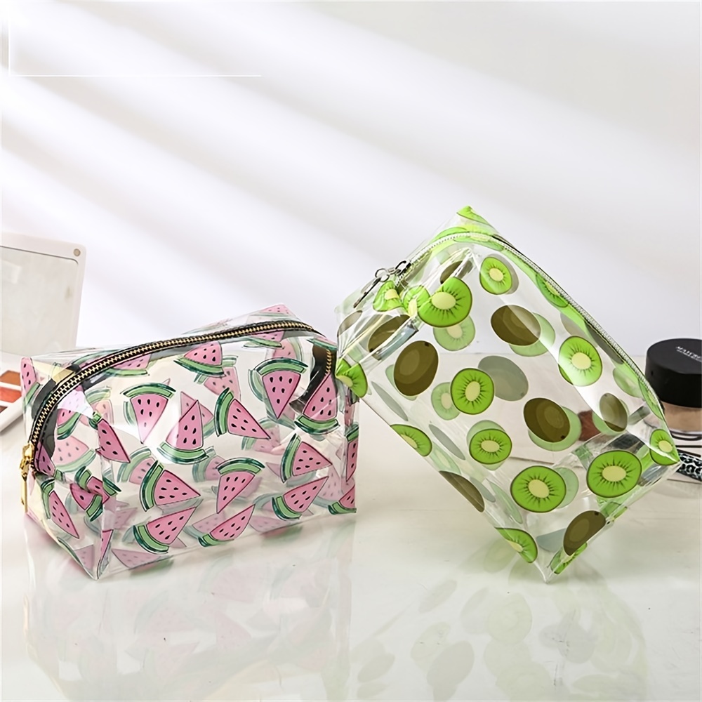 Transparent Travel PVC Cosmetic Bag Makeup Case DIY Clear Make Up Bag Bath  Storage Pouch Toiletry Wash Functional Organizer Bags