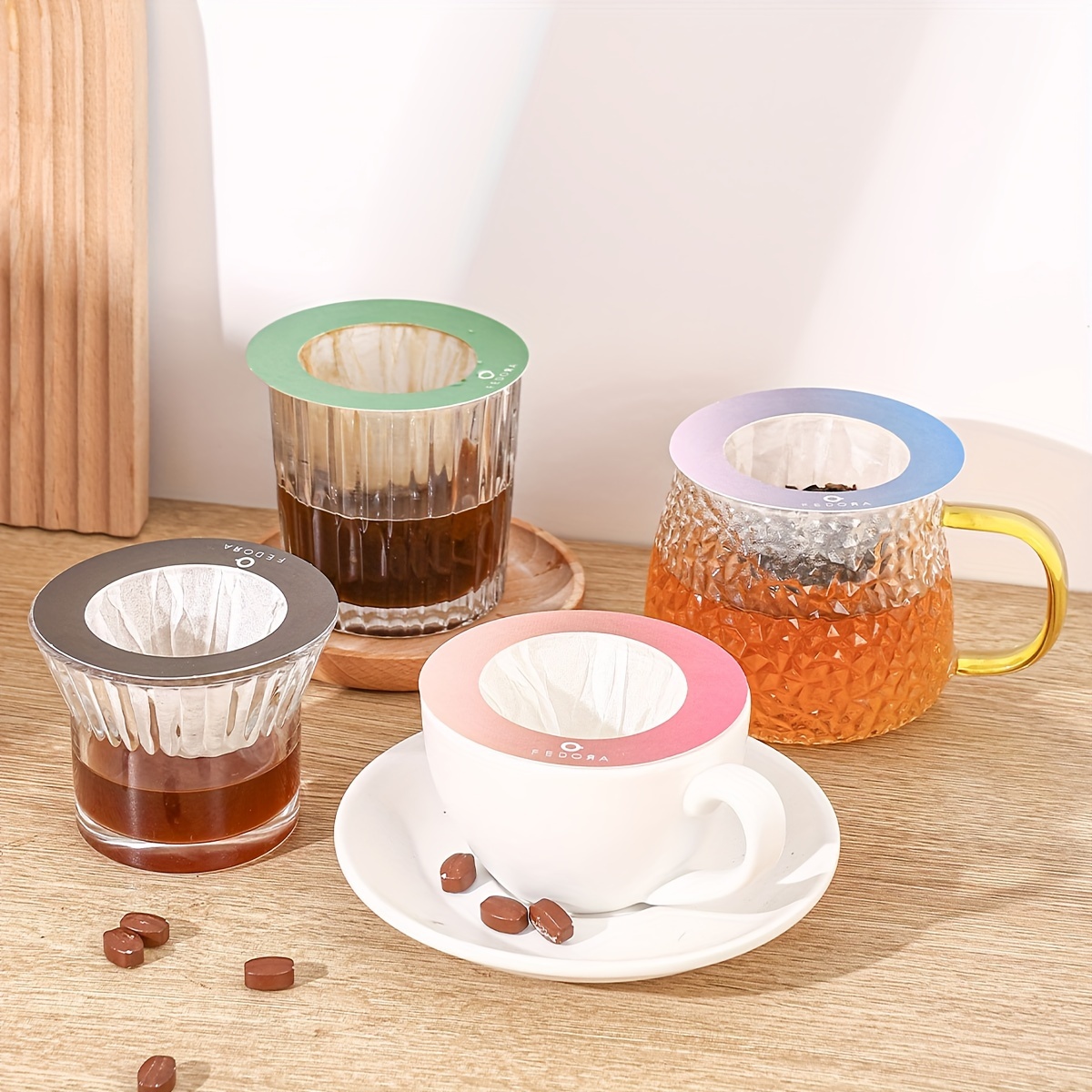 Travel Coffee Set Pour Over Coffee Maker Set Portable - Temu