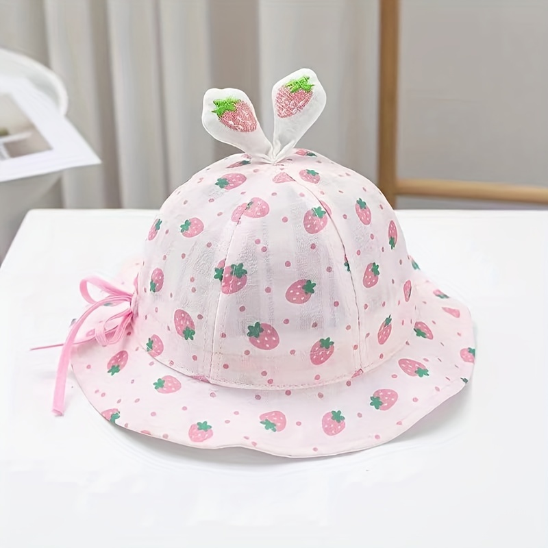 Fruit Bucket Hat for Baby Sun Protection 6 24 Months