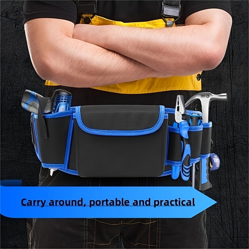 Multi-Pocket Tool Carrying Pouch with Adjustable Belt – Technopack  Corporation