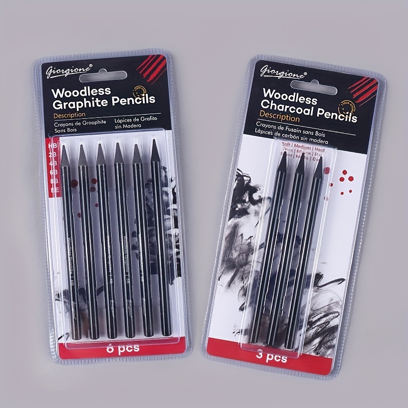 High-Quality Woodless Graphite Pencil Set for Artists