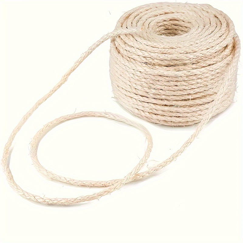 Sisal Rope Heavy Duty Twine For Cat Scratching Post cat - Temu