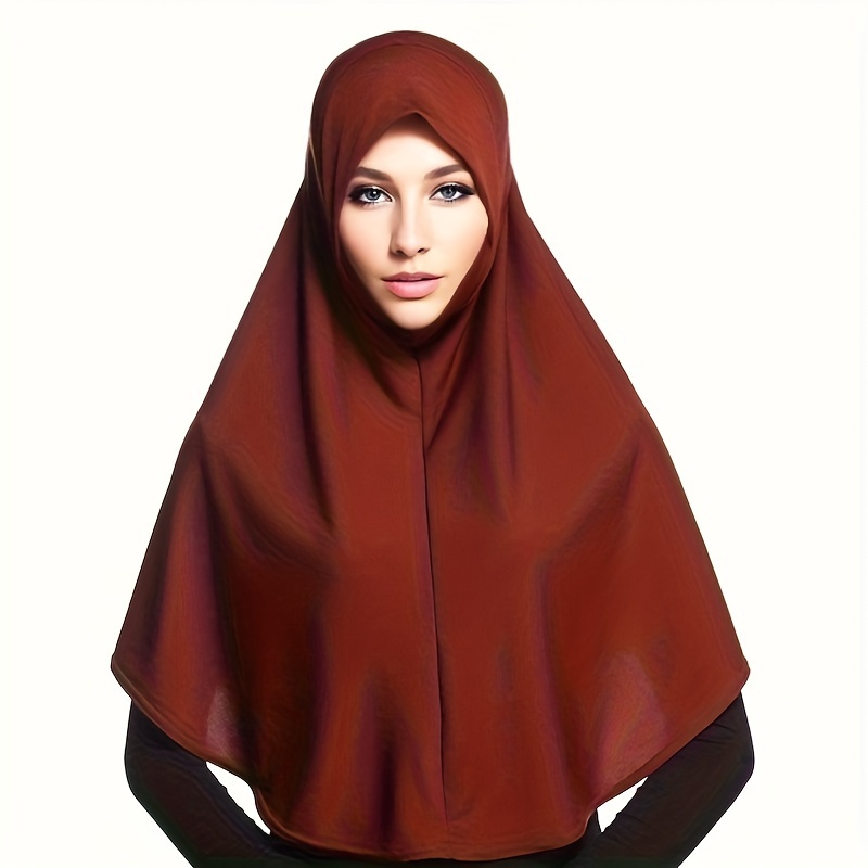 Fashion Hijab Adjustable Muslim Stretch Turban Full - Temu