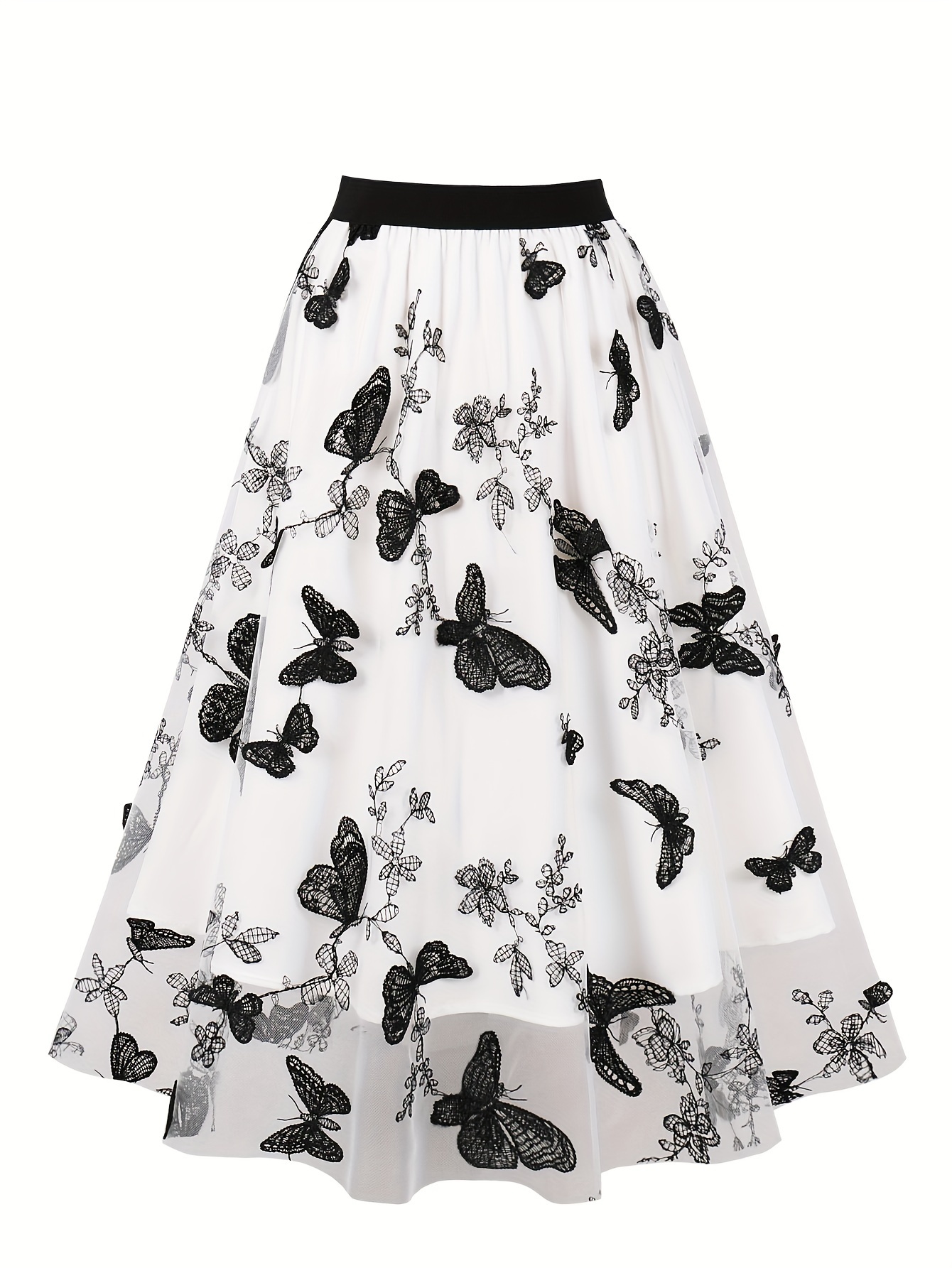 embroidered skirt sold on Temu United States