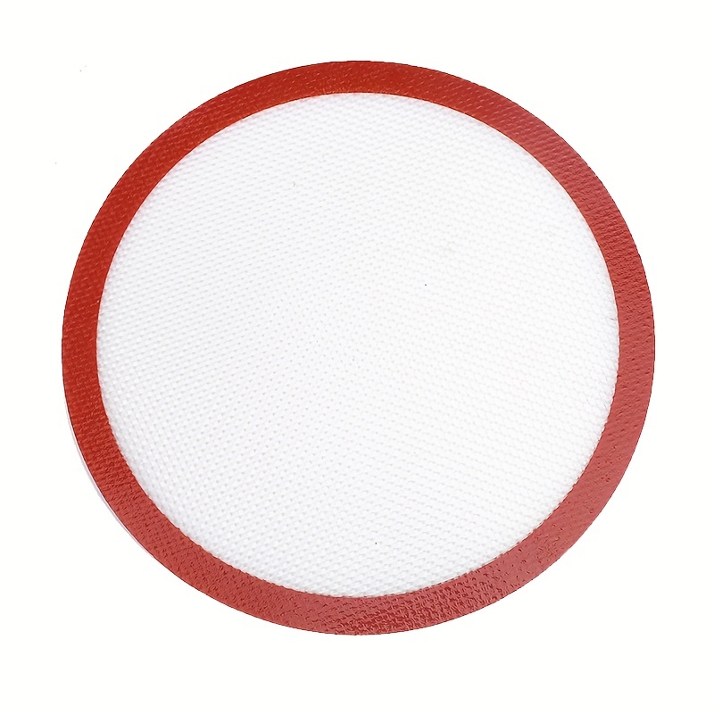 Round Silicone Baking Mat Air Fryer Mat Silicone Fiberglass - Temu