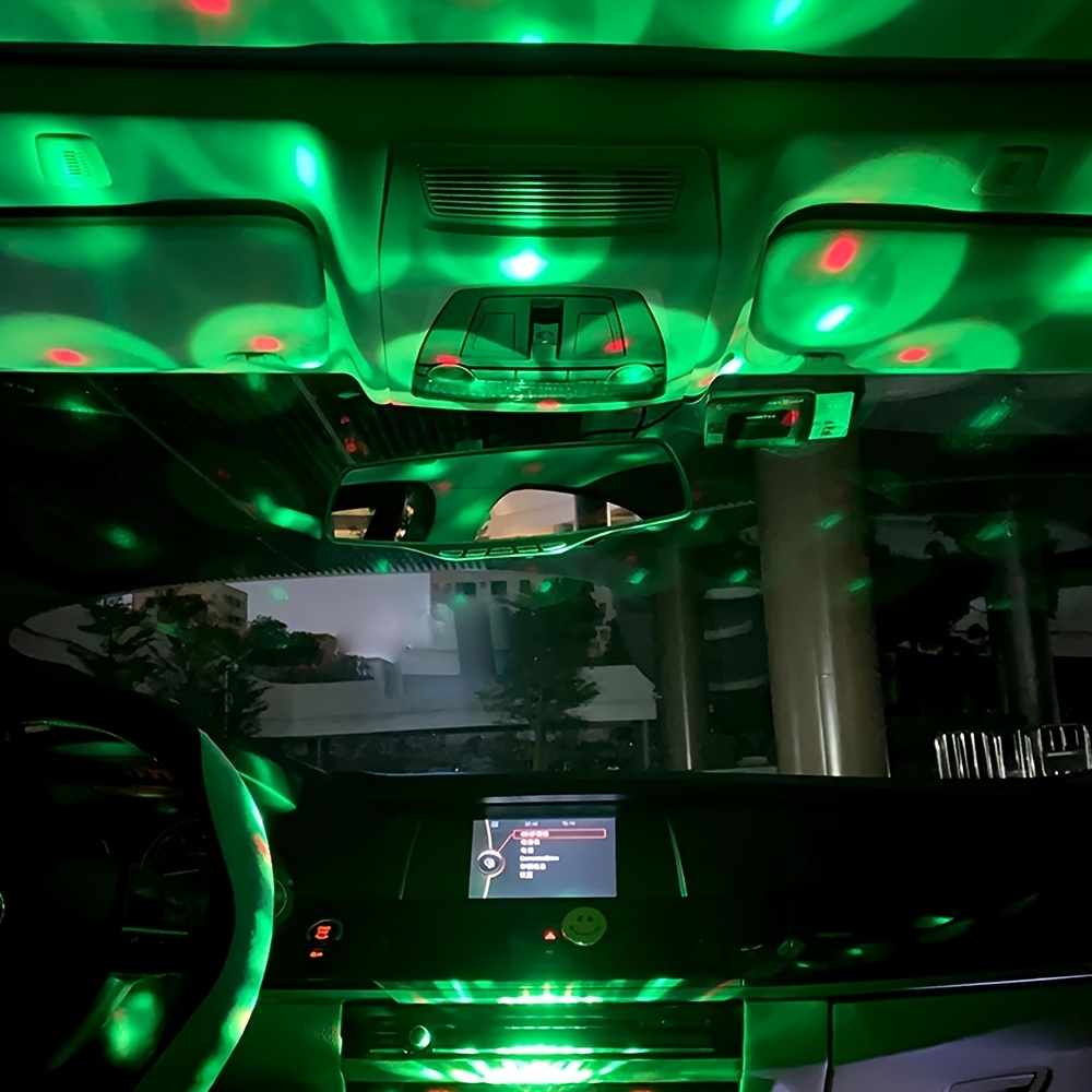 Voiture USB LED Ambiance Lumière Mini Portable USB Disco Ball Fête D'a –  X10 Maroc