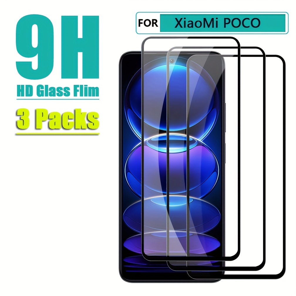 2pcs Bildschirmschutz Für Xiaomi Poco M3 Glas Für Xiaomi Poco X3 NFC  Gehärtetes Glas Schutzfolie - Temu Germany