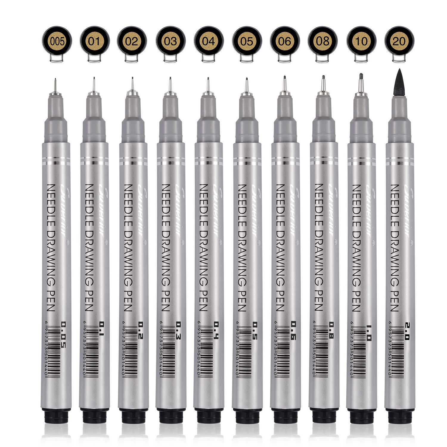 Bview Art Black Micro-pen Fineliner Ink Pens - Precision Multiliner Pens  Micro Fine Point Drawing Pens For Sketching, Anime, Manga, Artist  Illustration, Bullet Journaling, Scrapbooking - Temu