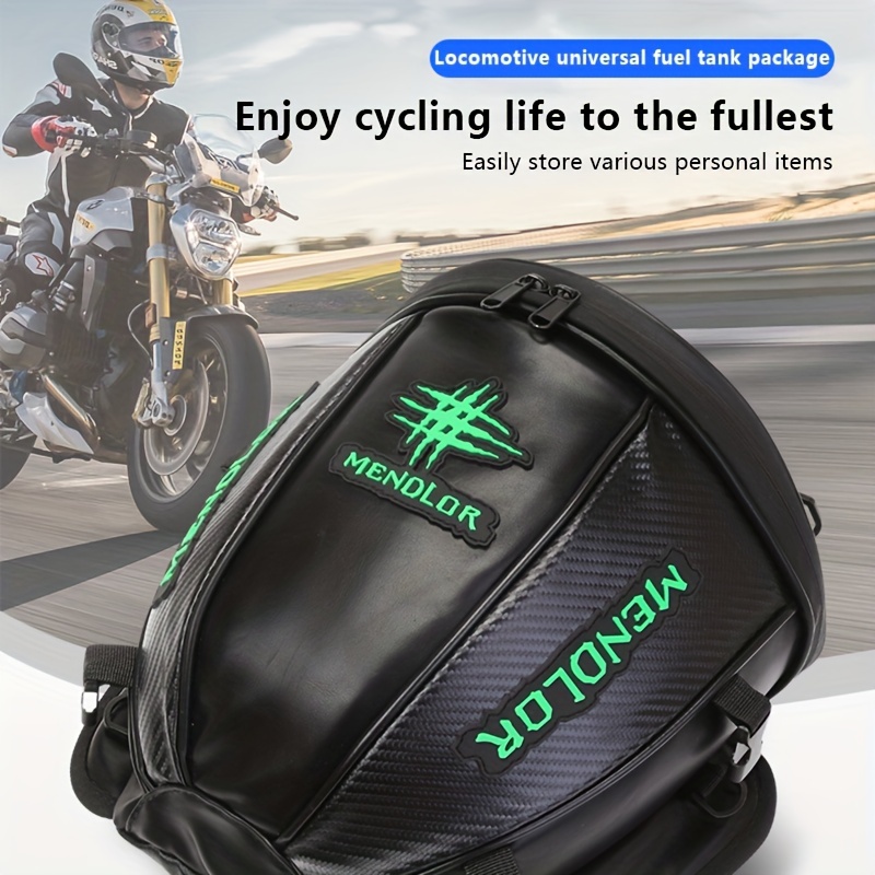 Mochila Impermeable Motocicleta Bolsa Asiento Trasero - Temu, bolsa moto