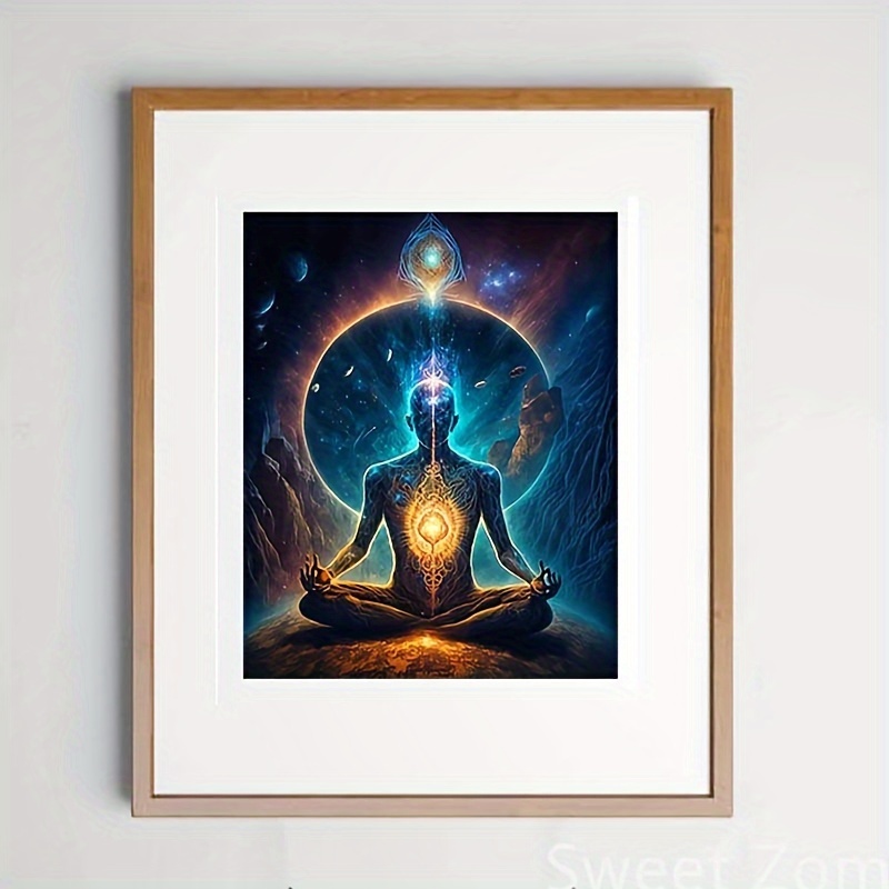 Inspirational Zen Wall Art Decor - Buddhism Poster Print For Spa  Decoration, Yoga, Meditation Room - Namaste Buddhist Gift - Esoteric Zen  Universe Med