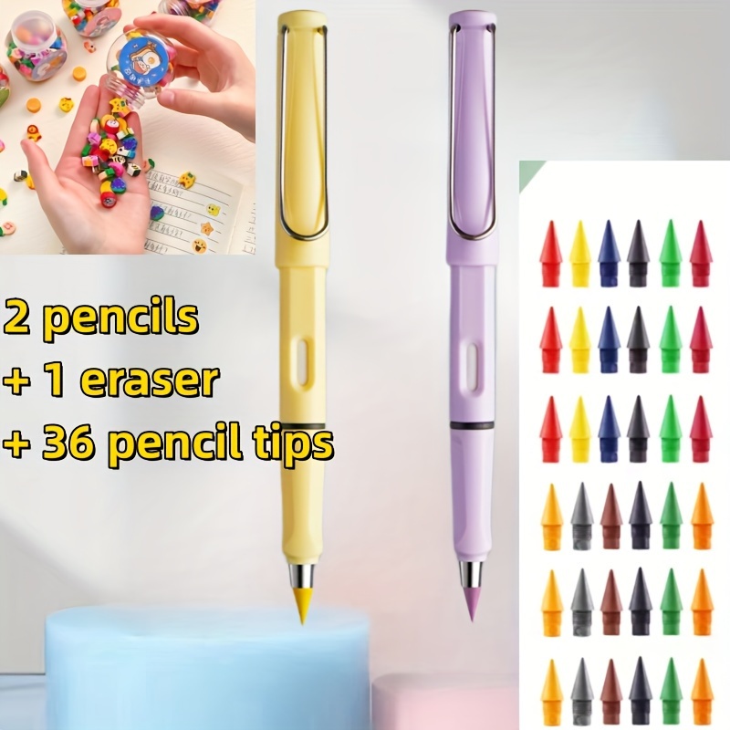 Artist Sketching Erasers Kneaded Rubber Eraser Reusable Non-Drying Randomly  Colors for Student Children Drawing 