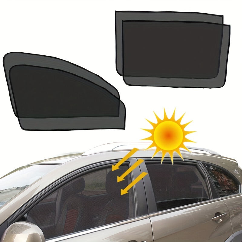 4 Stück Magnetische Auto Fenster Sonnenschutz Abdeckung Mesh - Temu Germany