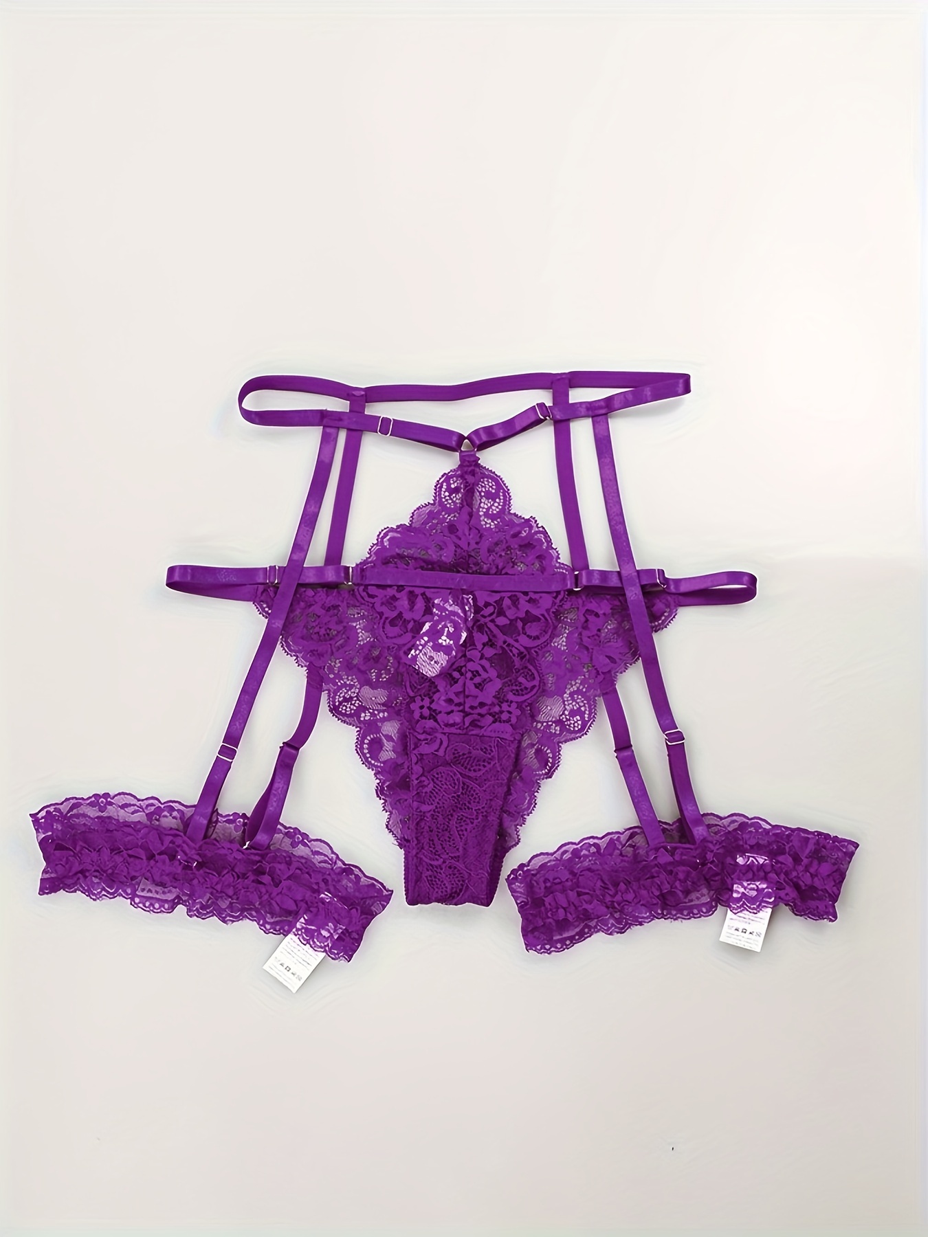 Ahh Brief with Scallop Trim 4247 - Purple Sapphire – Purple Cactus Lingerie