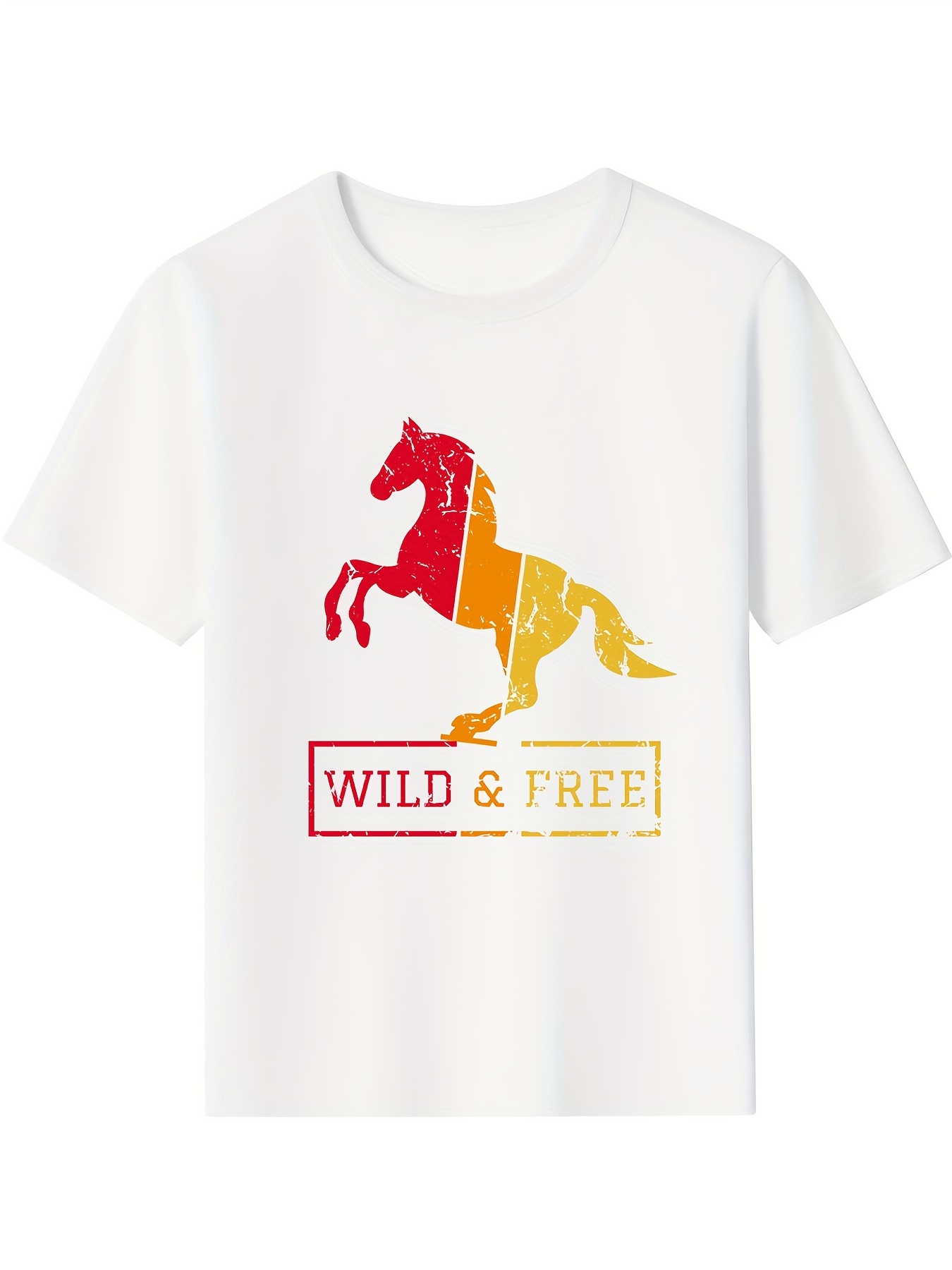 Playeras con estampado online de caballos