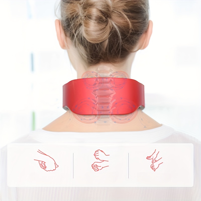 Deep Tissue Neck Massager - Fast Neck Pain Relief, Unique Muscle Stripping  Action, Unique Design Targets Small Neck Muscles. Ideal for Occipital