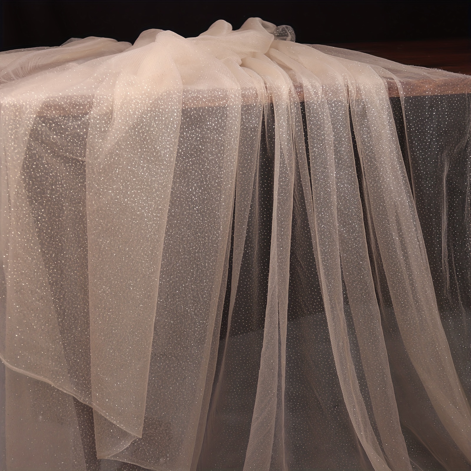 Tulle Bridal Fabric, Bulk Tulle Draping