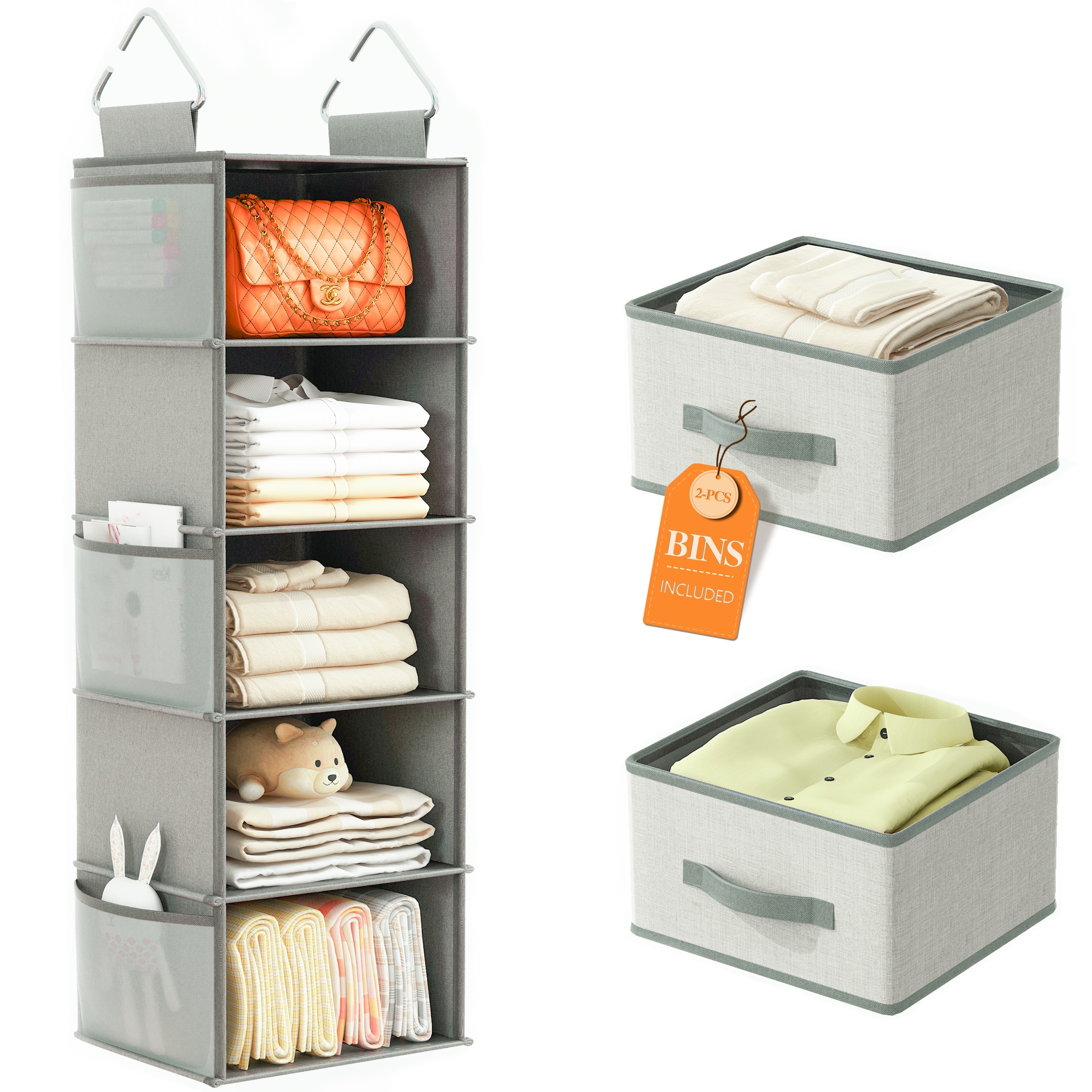 Closet Storage Bins large Wardrobe Drawer Storage Solution - Temu