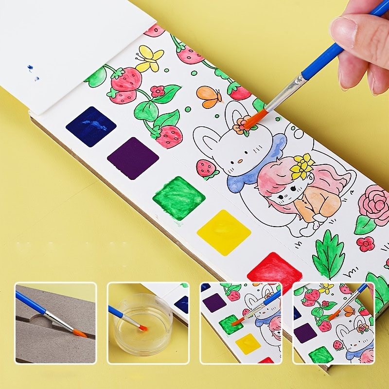 Kids Montessori painting learning Art Toy Sketching Set graffiti