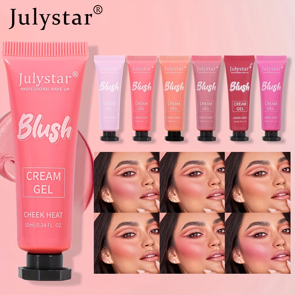 Julystar New makeup pink eye shadow stick set popular makeup matte eye  shadow gel pen (A Group)