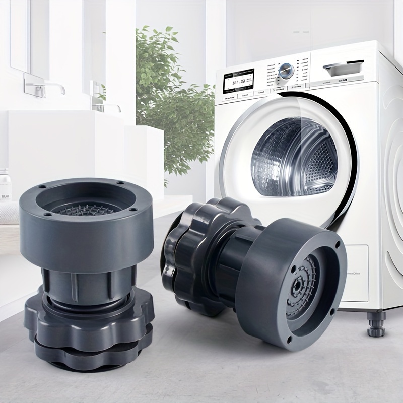 4 Stück Antirutschmatte Waschmaschine Gummipads Antivibration  Vibrationsdämpfer