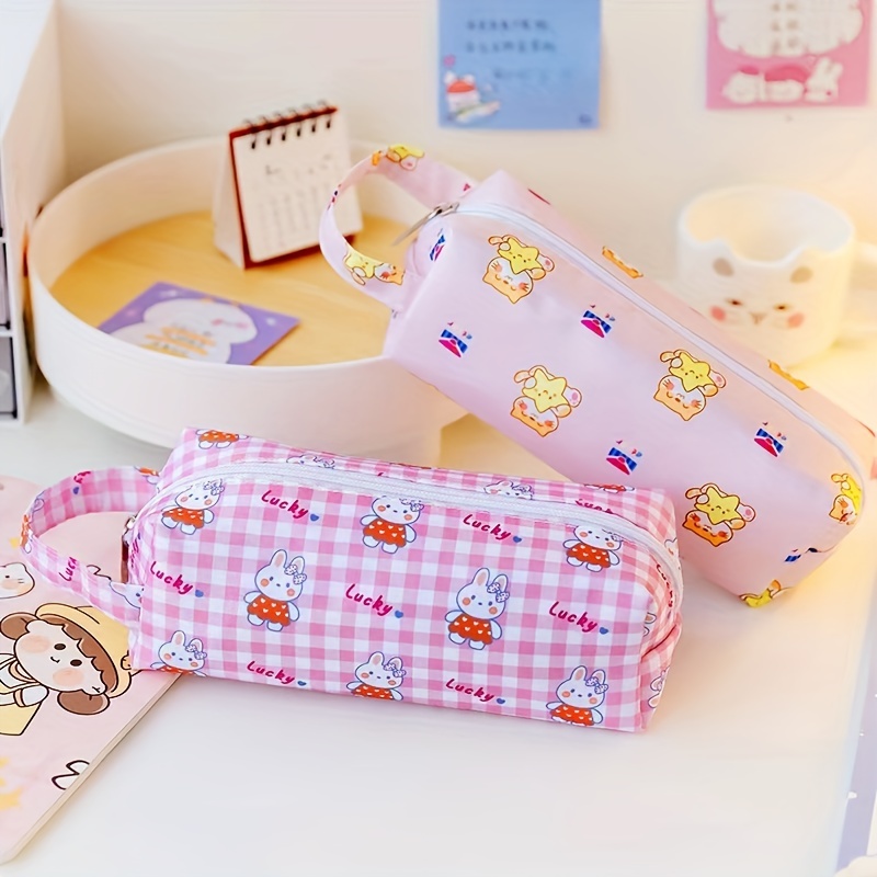 Cute Cartoon Pencil Case Large Capacity Perfect Students! - Temu