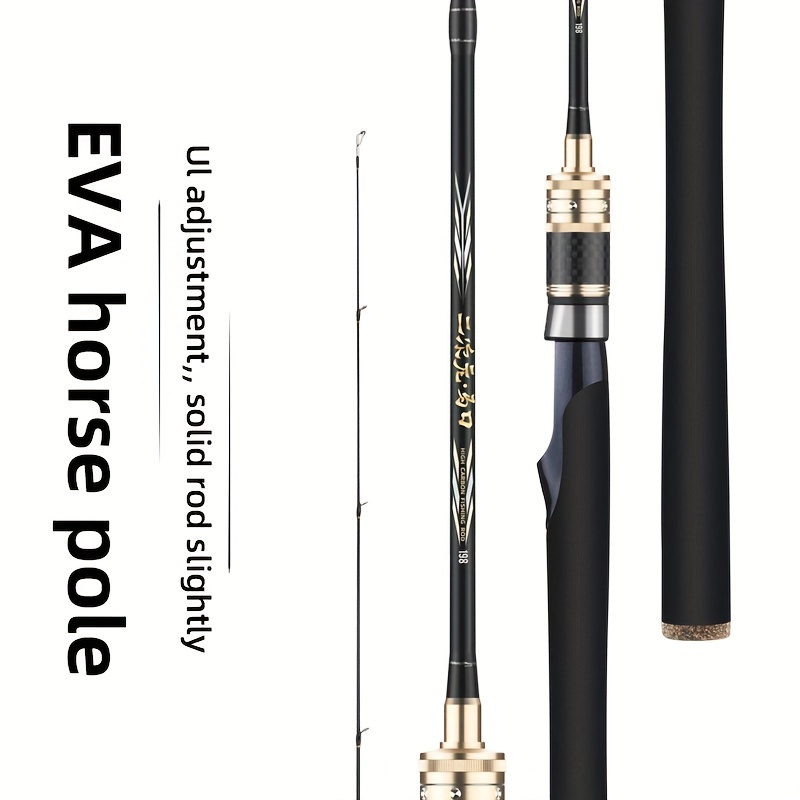 Ultralight Fishing Rod Eva Handle High Sensitivity Fishing - Temu