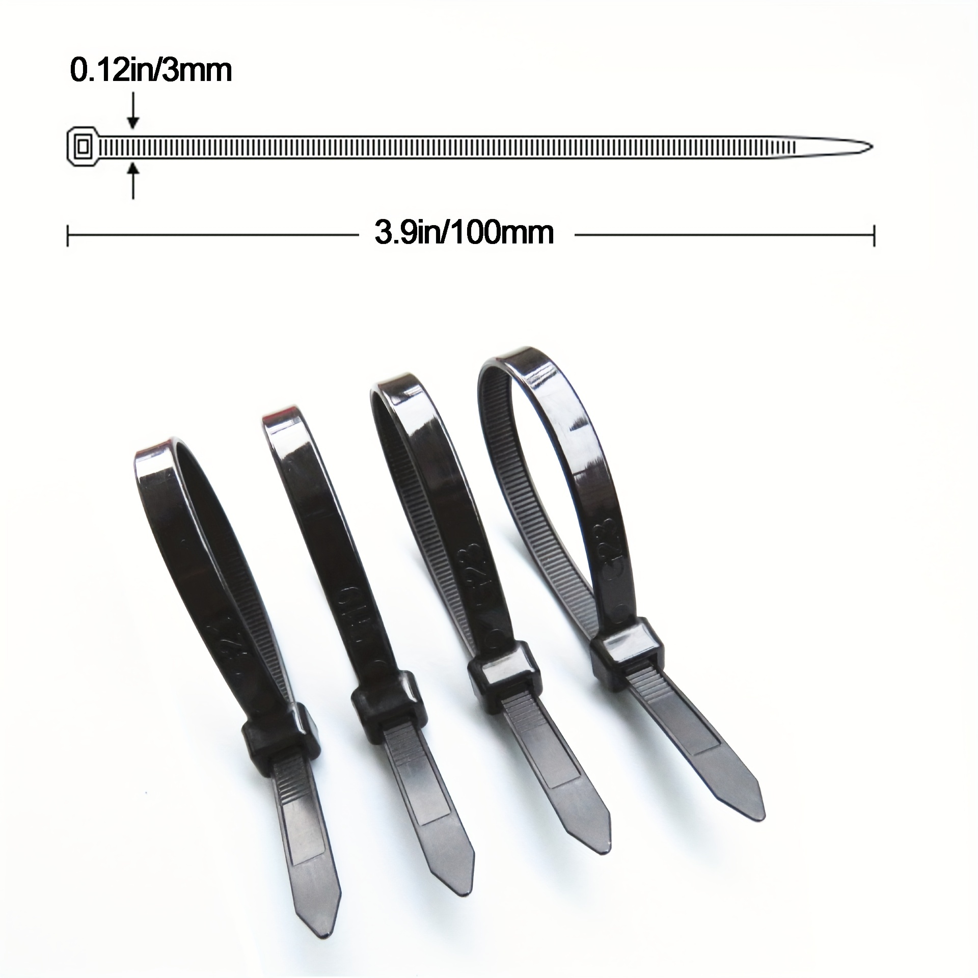 Carro cremallera nylon 3mm