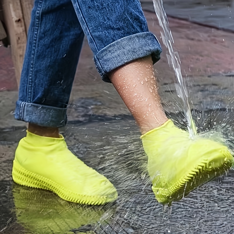Silicone Shoe Covers  Waterproof Overshoes Rain Shoe Covers